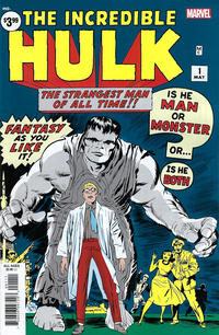 Cover Thumbnail for Incredible Hulk No. 1 Facsimile Edition (Marvel, 2019 series) 