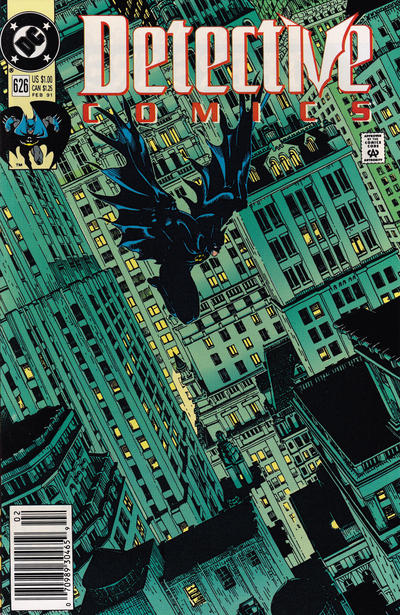 Cover for Detective Comics (DC, 1937 series) #626 [Newsstand]