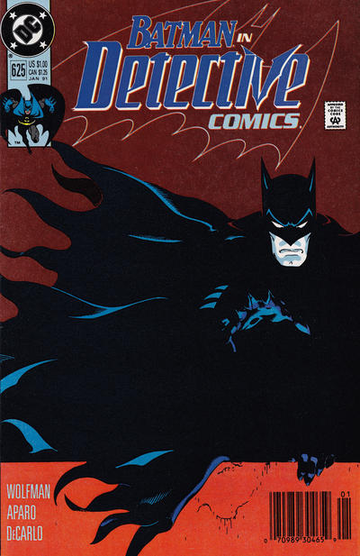 Cover for Detective Comics (DC, 1937 series) #625 [Newsstand]