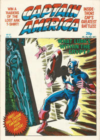 Cover Thumbnail for Captain America (Marvel UK, 1981 series) #47