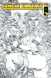 Cover Thumbnail for Jungle Fantasy: Ivory (2016 series) #1 [Camilo Sketch Nude Century Cover B - Renato Camilo]