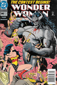 Cover for Wonder Woman (DC, 1987 series) #90 [Newsstand]