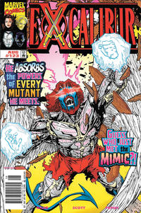Cover Thumbnail for Excalibur (Marvel, 1988 series) #123 [Newsstand]
