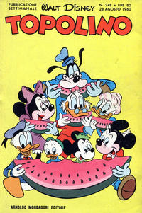 Cover Thumbnail for Topolino (Mondadori, 1949 series) #248