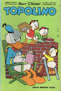 Cover Thumbnail for Topolino (Mondadori, 1949 series) #249