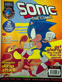 Cover Thumbnail for Sonic the Comic (Fleetway Publications, 1993 series) #112