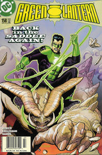 Cover for Green Lantern (DC, 1990 series) #158 [Newsstand]