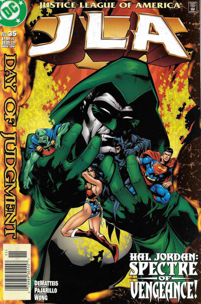 Cover for JLA (DC, 1997 series) #35 [Newsstand]