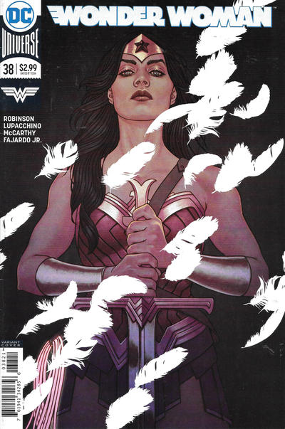 Cover for Wonder Woman (DC, 2016 series) #38 [Jenny Frison Variant Cover]
