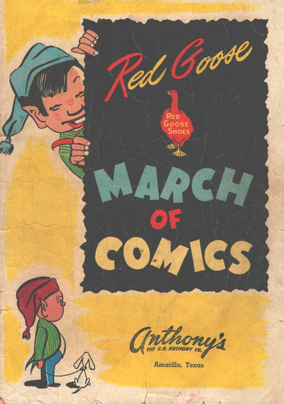 Cover for Boys' and Girls' March of Comics (Western, 1946 series) #76 [Red Goose - Outer Wrap]