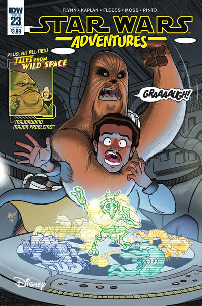 Cover for Star Wars Adventures (IDW, 2017 series) #23 [Cover A - Tony Fleecs]