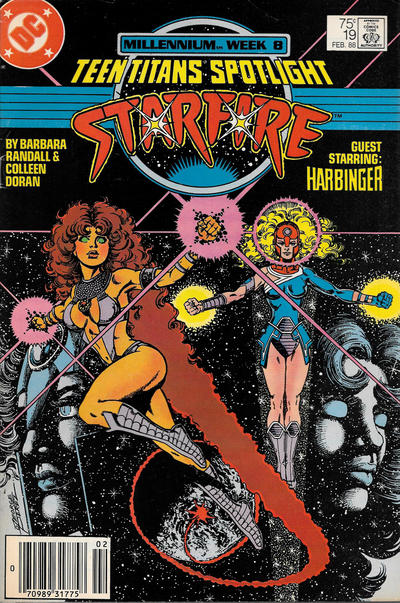 Cover for Teen Titans Spotlight (DC, 1986 series) #19 [Newsstand]
