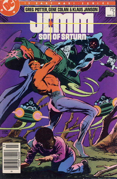 Cover for Jemm, Son of Saturn (DC, 1984 series) #7 [Newsstand]