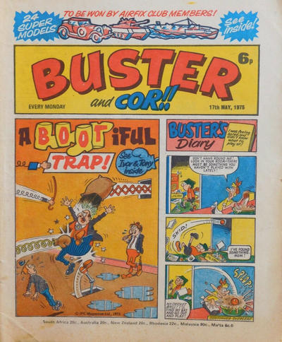 Cover for Buster (IPC, 1960 series) #17 May 1975 [759]