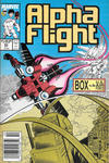 Cover for Alpha Flight (Marvel, 1983 series) #63 [Newsstand]