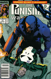 Cover Thumbnail for The Punisher War Journal (Marvel, 1988 series) #13 [Newsstand]