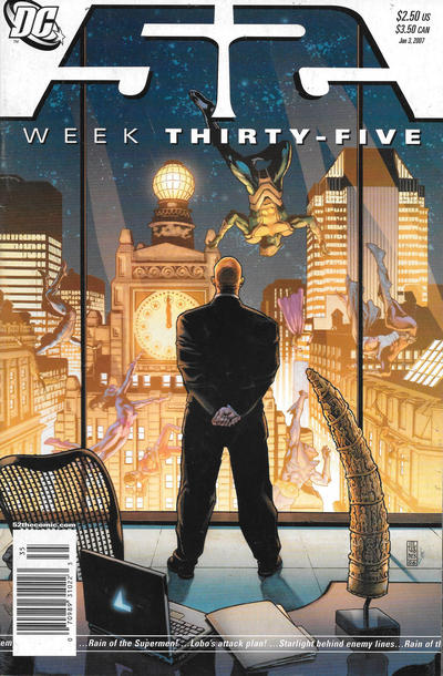 Cover for 52 (DC, 2006 series) #35 [Newsstand]