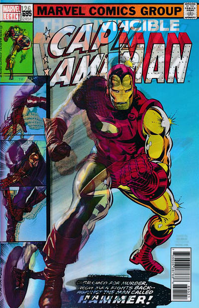 Cover for Captain America (Marvel, 2017 series) #695 [Alex Ross Lenticular Homage Cover]