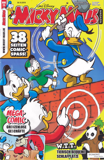 Cover for Micky Maus (Egmont Ehapa, 1951 series) #23/2019