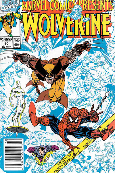 Cover for Marvel Comics Presents (Marvel, 1988 series) #50 [Newsstand]
