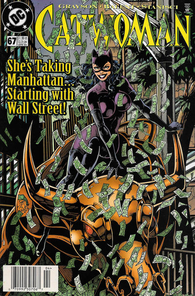 Cover for Catwoman (DC, 1993 series) #67 [Newsstand]