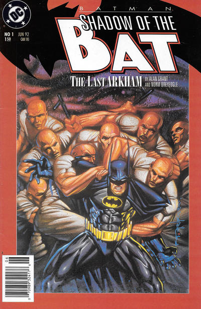 Cover for Batman: Shadow of the Bat (DC, 1992 series) #1 [Newsstand]