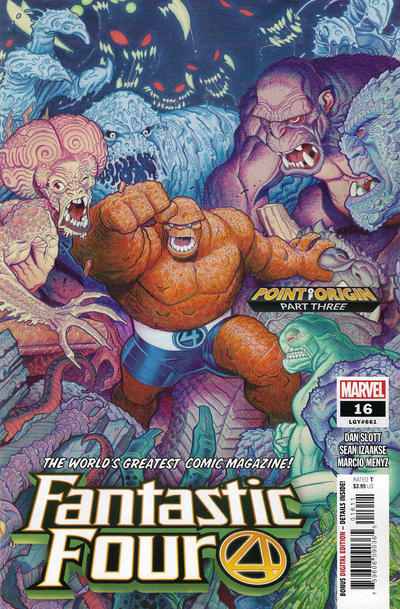 Cover for Fantastic Four (Marvel, 2018 series) #16 (661)