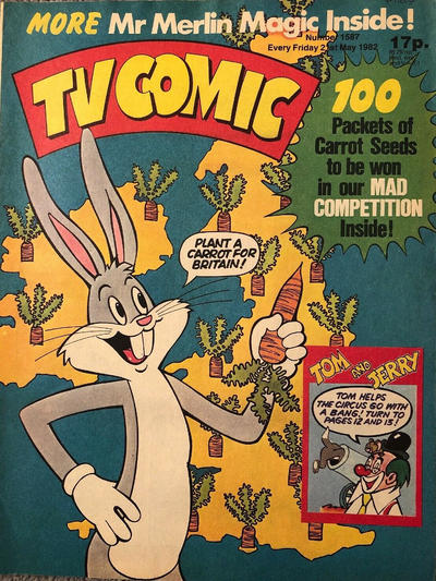 Cover for TV Comic (Polystyle Publications, 1951 series) #1587
