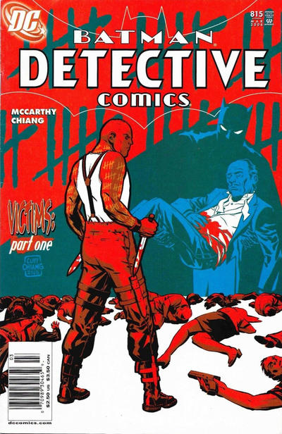 Cover for Detective Comics (DC, 1937 series) #815 [Newsstand]