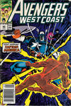 Cover for Avengers West Coast (Marvel, 1989 series) #64 [Australian]