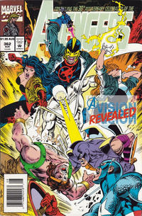 Cover for The Avengers (Marvel, 1963 series) #362 [Australian]