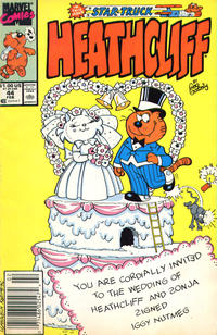 Cover Thumbnail for Heathcliff (Marvel, 1985 series) #44 [Newsstand]