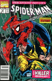 Cover Thumbnail for Spider-Man (Marvel, 1990 series) #12 [Newsstand]