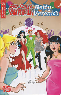 Cover Thumbnail for Red Sonja and Vampirella Meet Betty and Veronica (Dynamite Entertainment, 2019 series) #6 [Cover D Dan Parent]