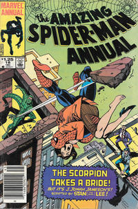 Cover Thumbnail for The Amazing Spider-Man Annual (Marvel, 1964 series) #18 [Canadian]