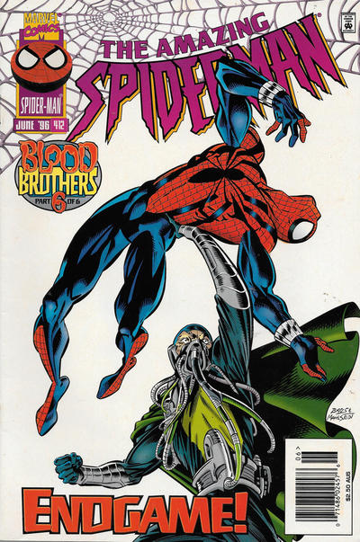 Cover for The Amazing Spider-Man (Marvel, 1963 series) #412 [Australian]