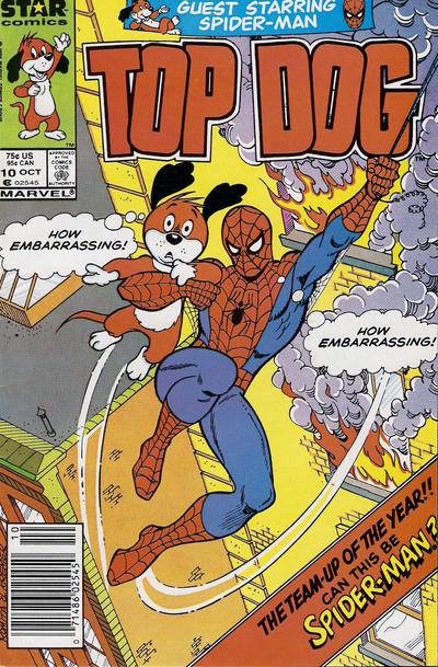 Cover for Top Dog (Marvel, 1985 series) #10 [Newsstand]