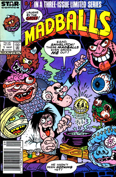 Cover for Madballs (Marvel, 1986 series) #1 [Newsstand]