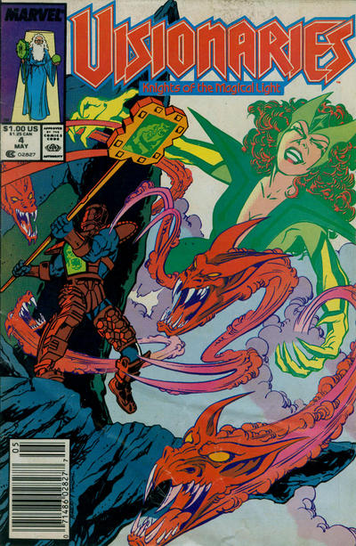 Cover for Visionaries (Marvel, 1987 series) #4 [Newsstand]