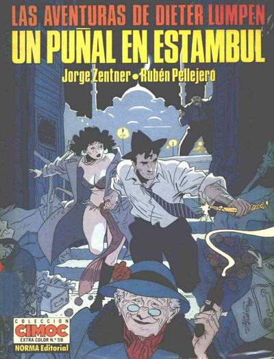 Cover for Cimoc Extra Color (NORMA Editorial, 1981 series) #59 - Las aventuras de Dieter Lumpen - Un puñal en Estambul
