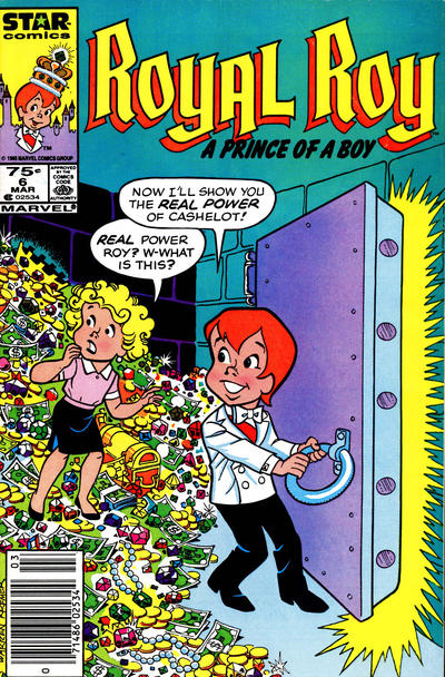 Cover for Royal Roy (Marvel, 1985 series) #6 [Canadian]