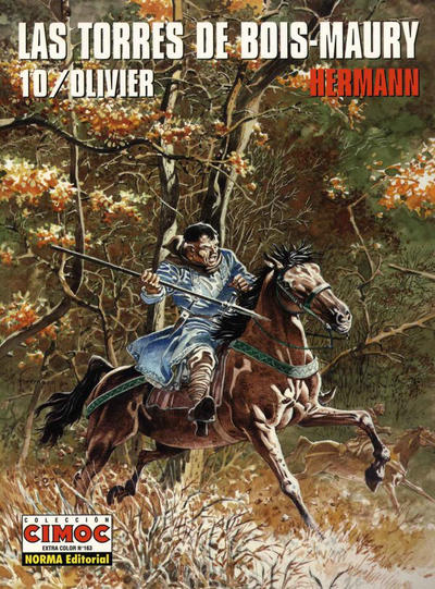 Cover for Cimoc Extra Color (NORMA Editorial, 1981 series) #163 - Las torres de Bois-Maury 10 - Olivier