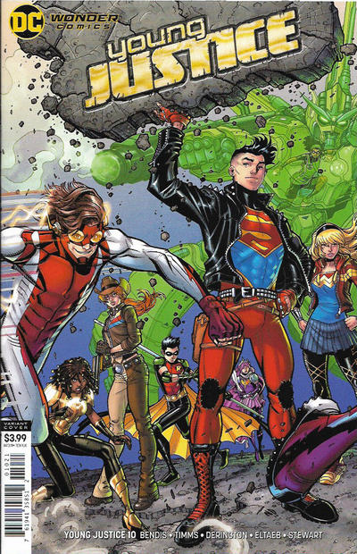 Cover for Young Justice (DC, 2019 series) #10 [Nick Bradshaw Cover]