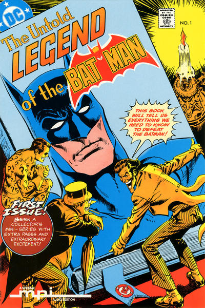 Cover for The Untold Legend of the Batman [MPI Audio Edition] (DC, 1989 series) #1