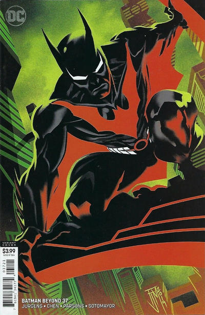 Cover for Batman Beyond (DC, 2016 series) #37 [Francis Manapul Cover]