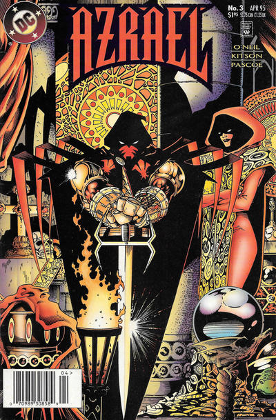 Cover for Azrael (DC, 1995 series) #3 [Newsstand]