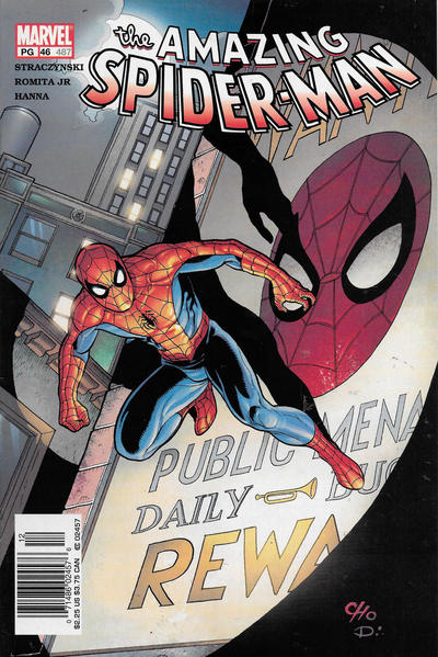 Cover for The Amazing Spider-Man (Marvel, 1999 series) #46 (487) [Newsstand]