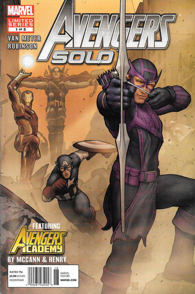 Cover for Avengers: Solo (Marvel, 2011 series) #1 [Newsstand]