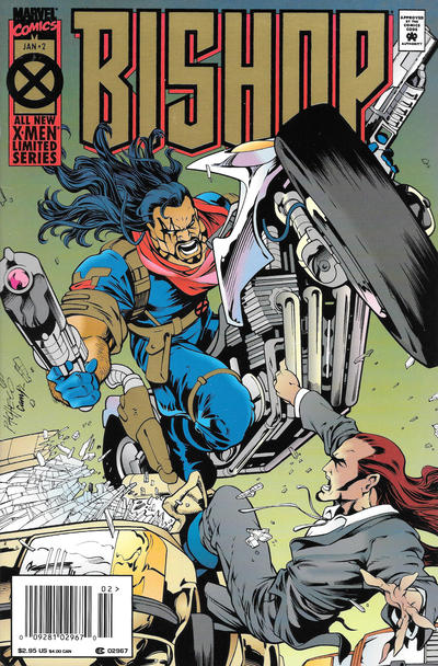 Cover for Bishop (Marvel, 1994 series) #2 [Newsstand]