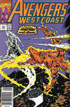Cover for Avengers West Coast (Marvel, 1989 series) #63 [Australian]